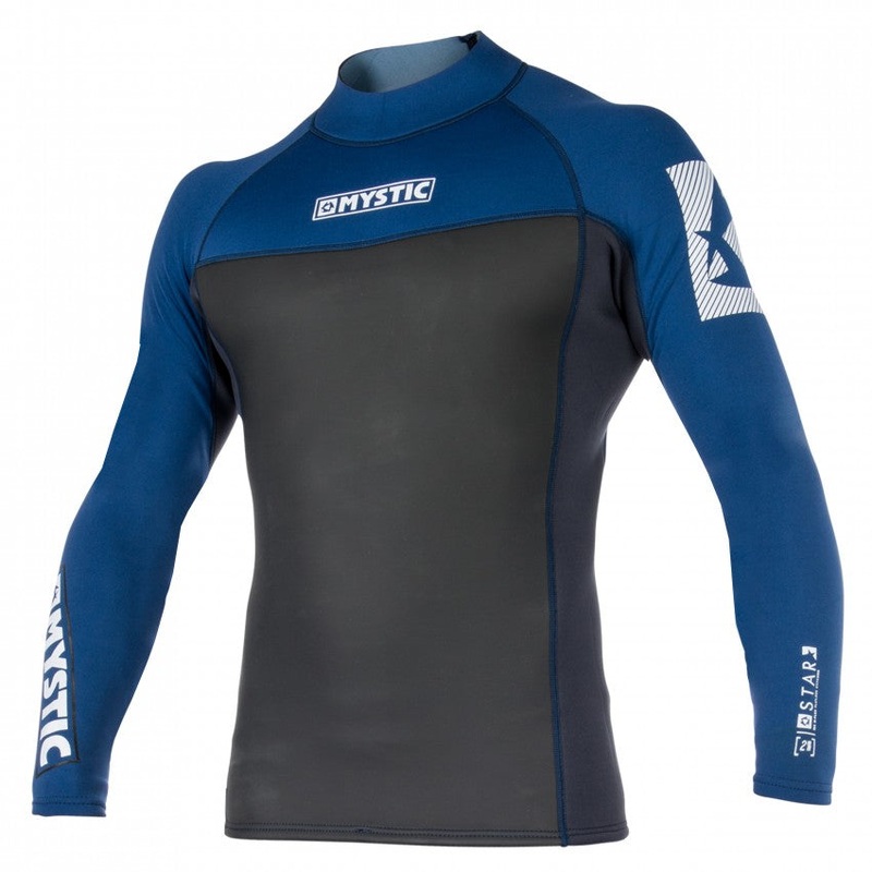 Mystic Star L/S Vest Navy Black 2mm