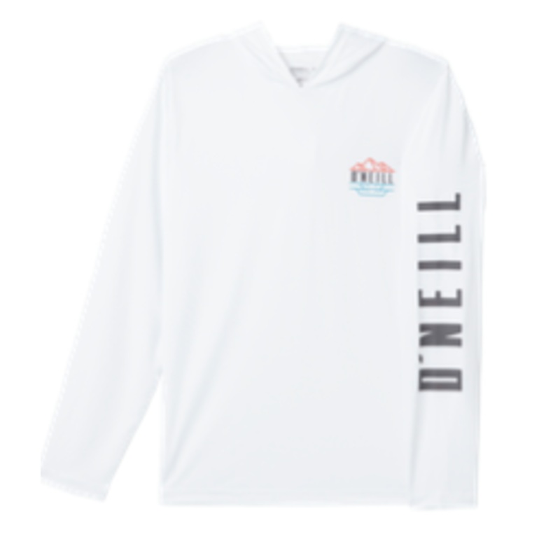 2024 O'NEILL TRVLR UPF HOODED L/S - WHITE