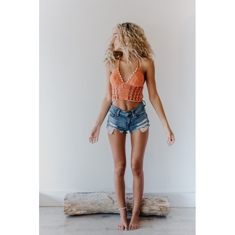 Alana Crochet Top