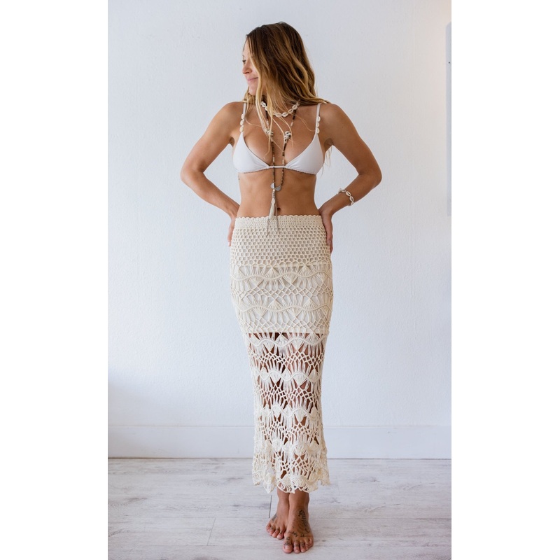 Rosemary Crochet Maxi Skirt