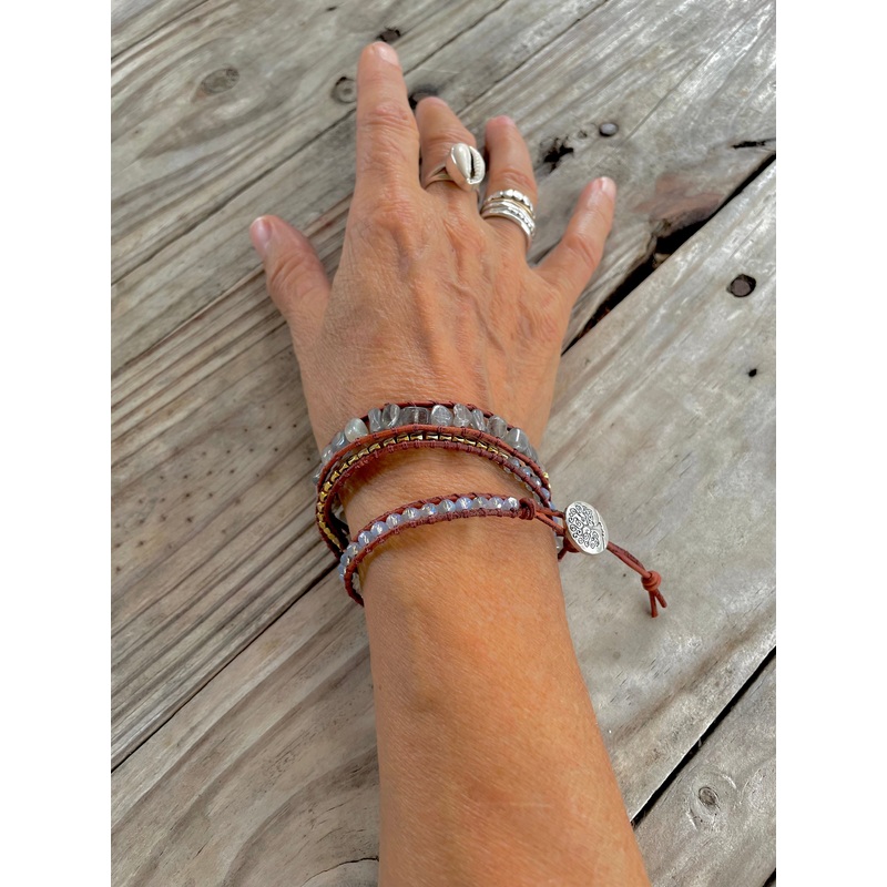 Clear Skies Wrap Bracelet