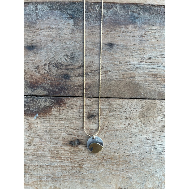 Mini Waves Lover Necklace