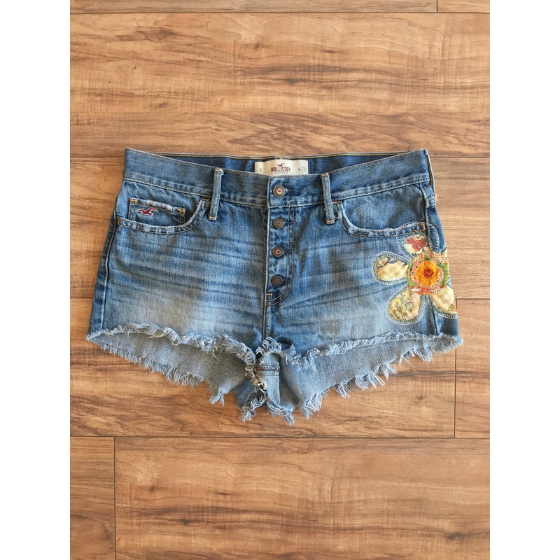 Reworked Hollister Shorts