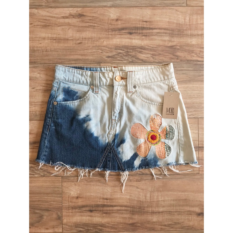 Reworked Levis Skirt