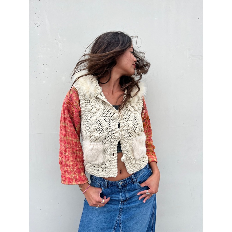 Up Cycled Jens Pirate Booty Vest