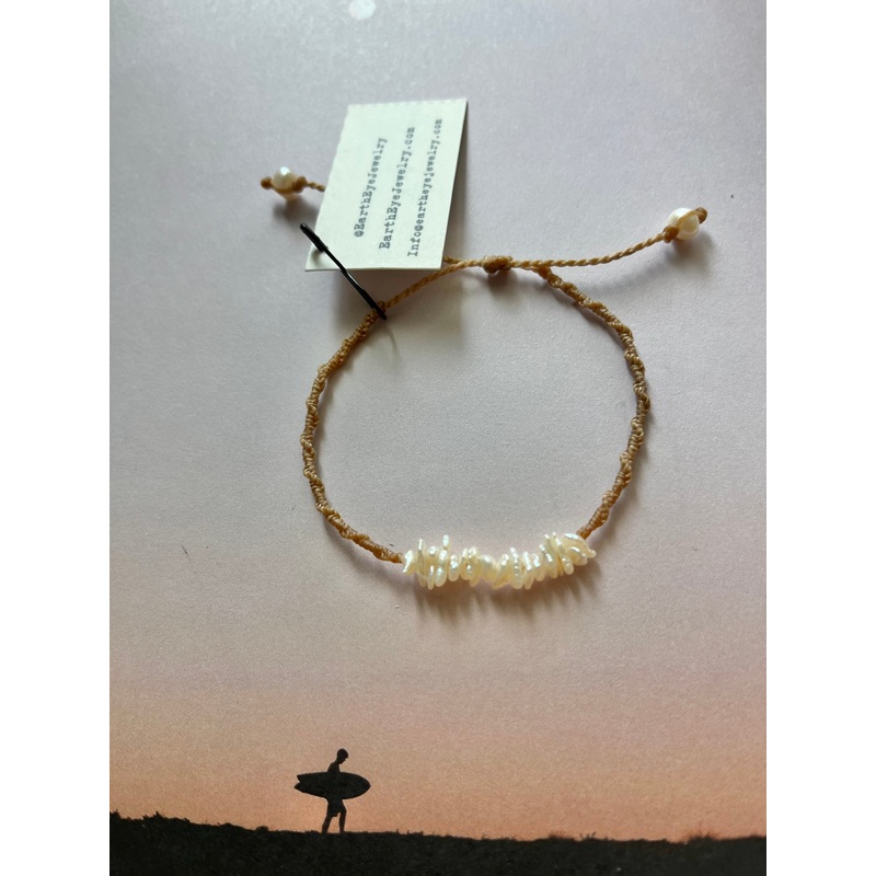 Cabana Keishi pearl bracelet from Eartheyejewelry