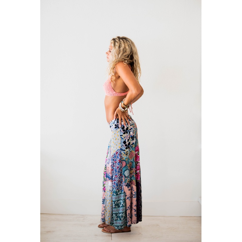 Patchwork Maxi skirt