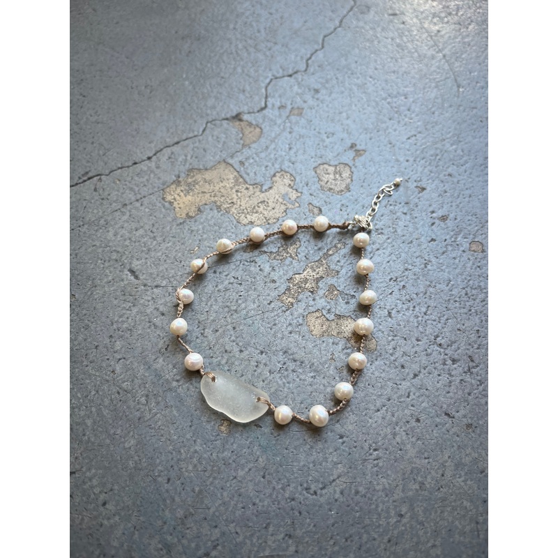 Pretty Pearls Anklet