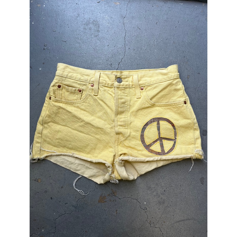 Up cycled Levis shorts