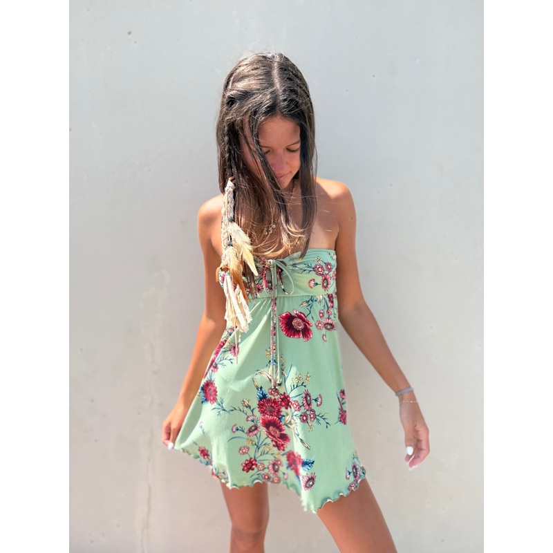 Barefoot Bloom Mini Dress