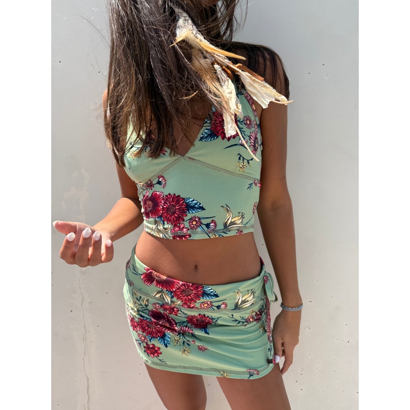 Barefoot Bloom Mini Skirt
