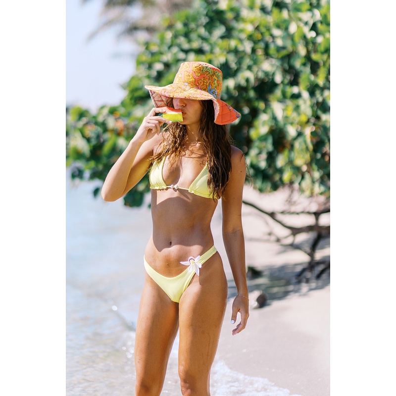 Golden Haze Bikini Top