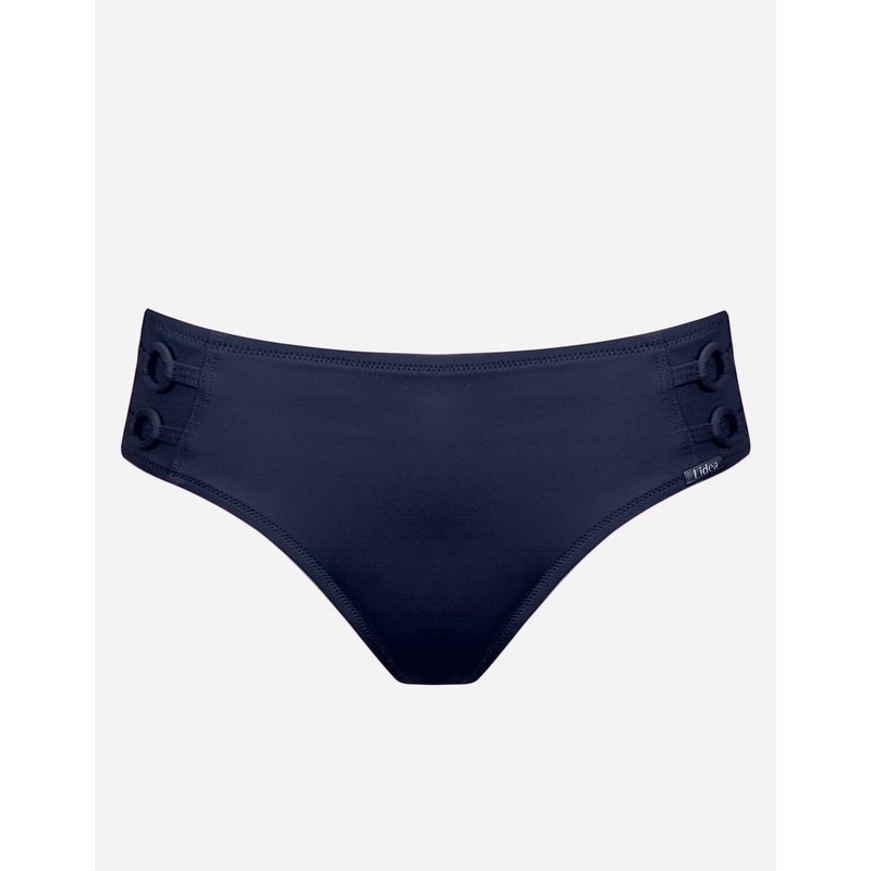 Harmony Wide Side Ring Bikini Pant - Lazuli