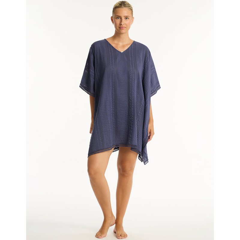 Heatwave Kaftan - Indigo