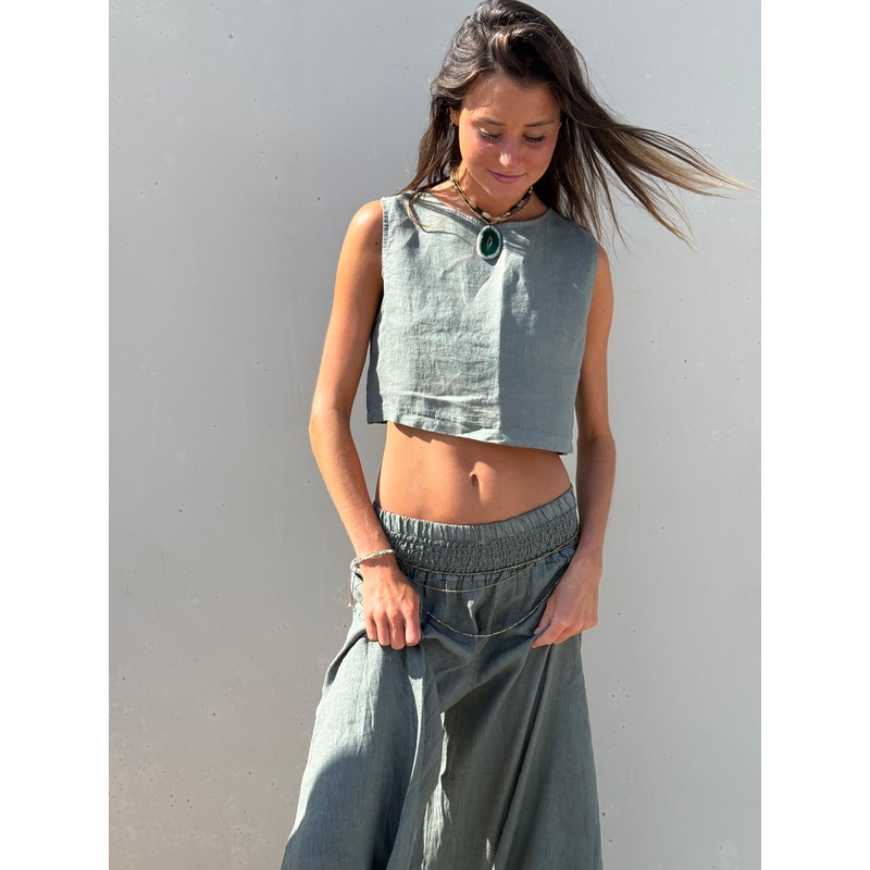 Lara Linen Top