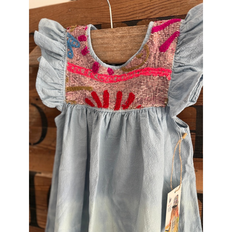 Mini mora up cycled dress