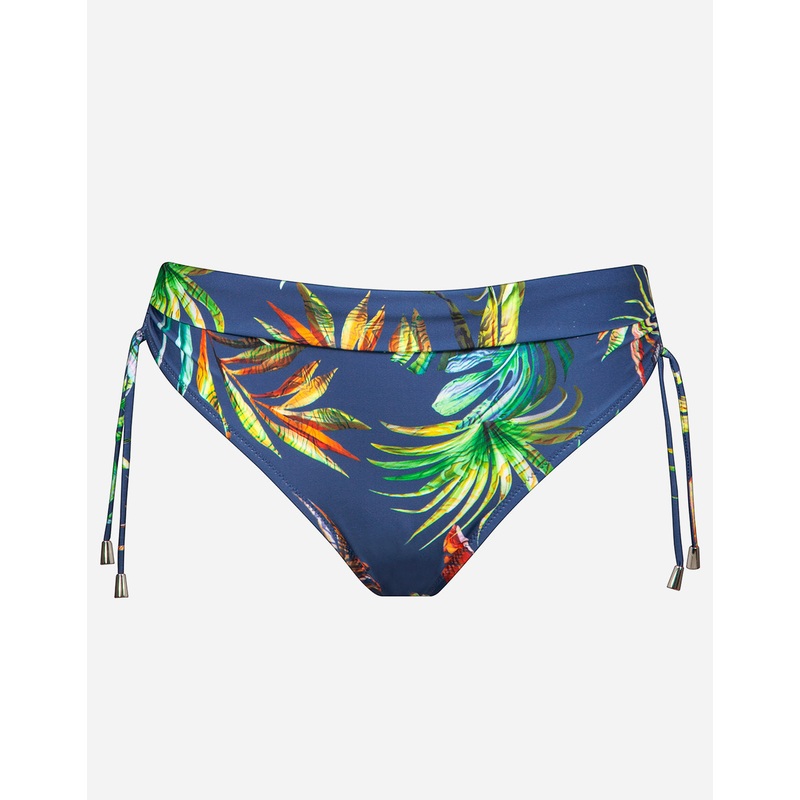 Plunge Adjustable Bikini Pant - Indigo Rainbow