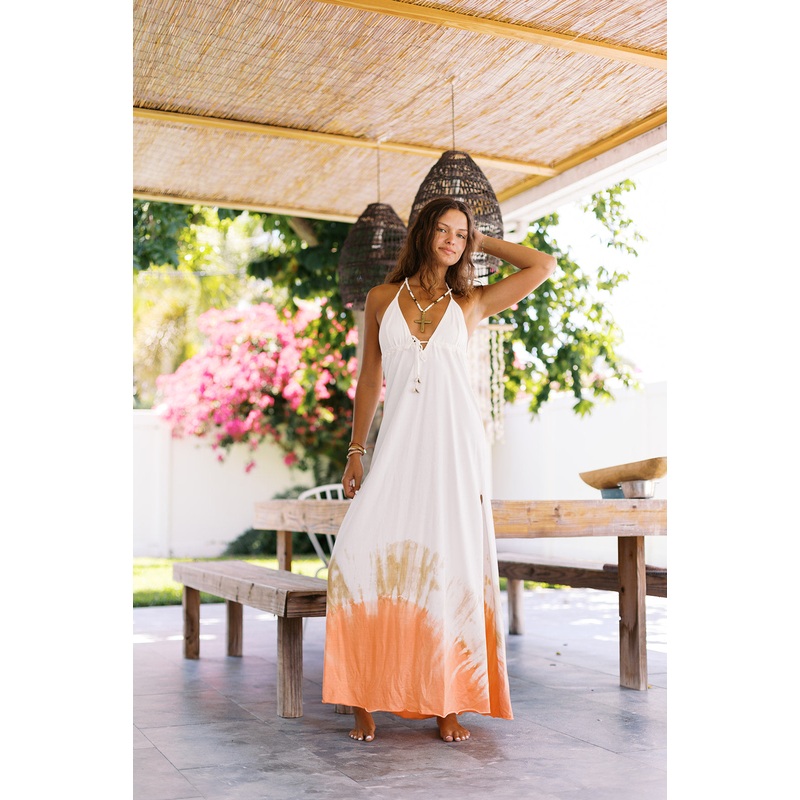 Sunset Dip Maxi Dress