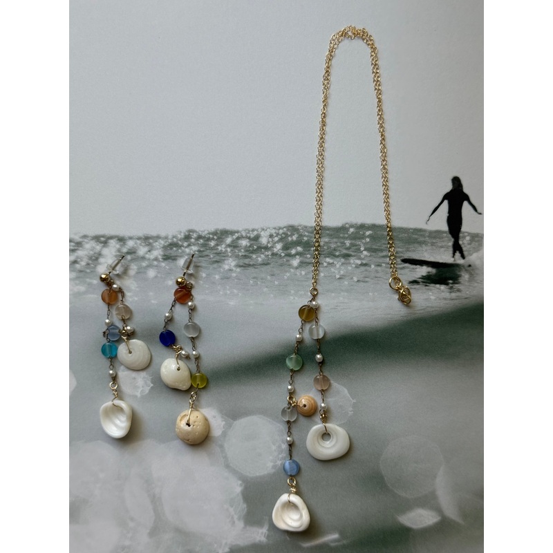 Water drops earrings