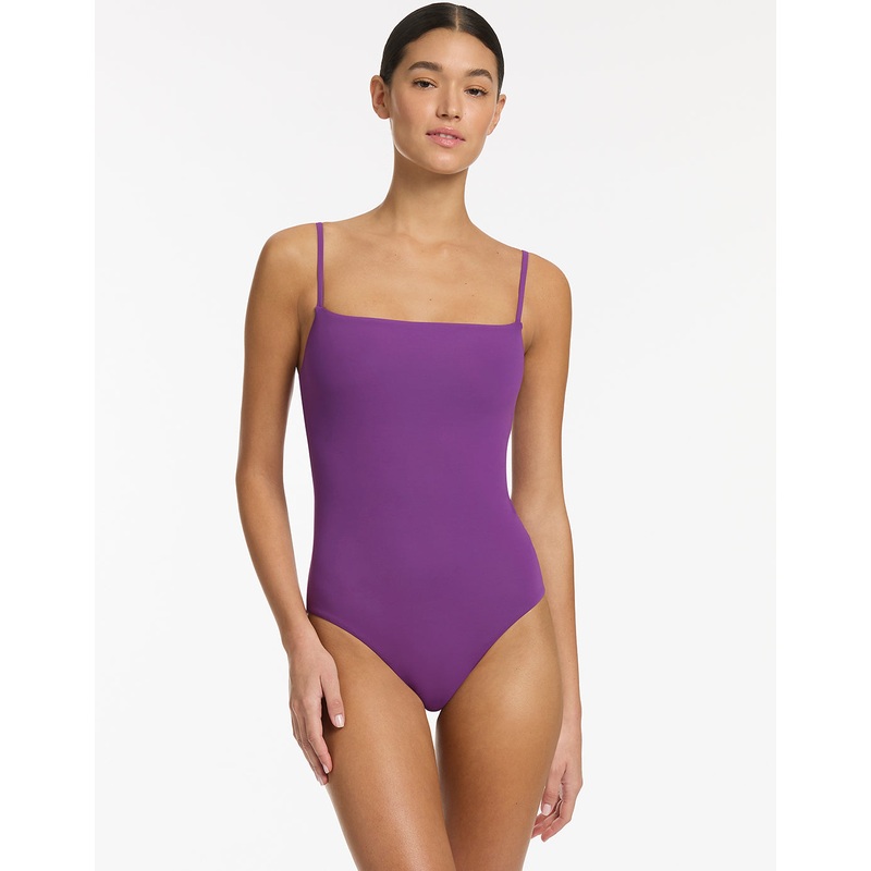 Jetset Tank Swimsuit - Amethyst