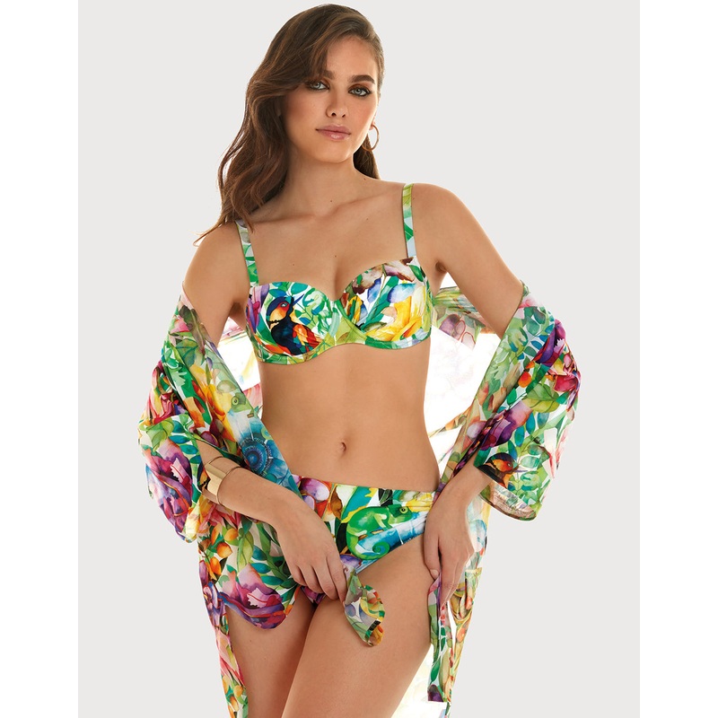 Jungle Mini Beach Shirt - Jungle Print