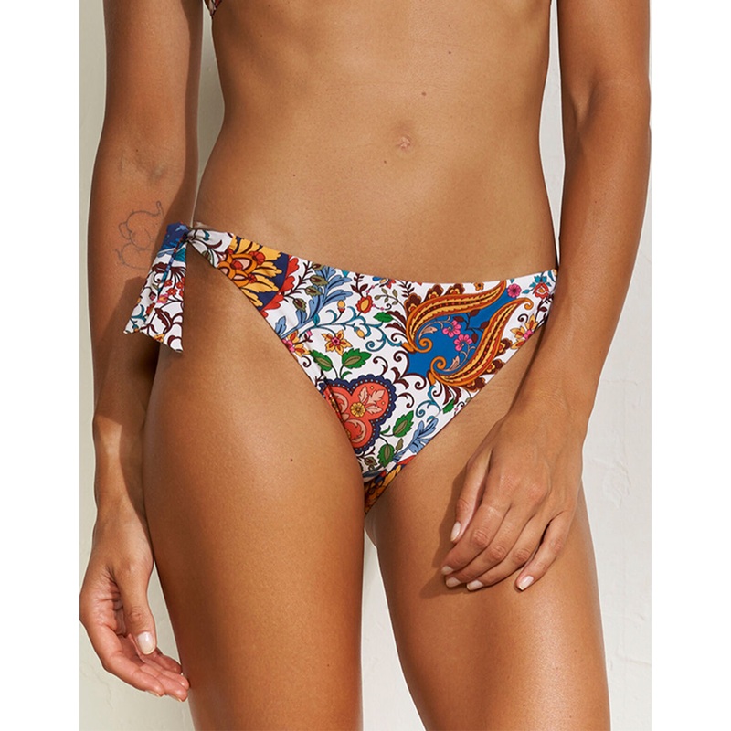 Libertine Tie Side Bikini Pant - Vibrant White