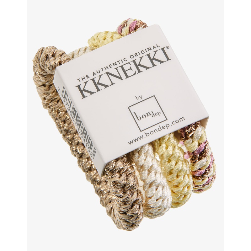 Original Hair Tie Bundle - Pale Golds, Yellow and Pink Mix