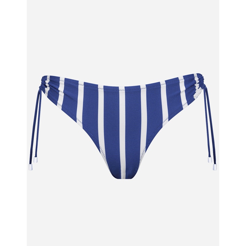 Sea Ride Loop Side Bikini Pant - White Indigo