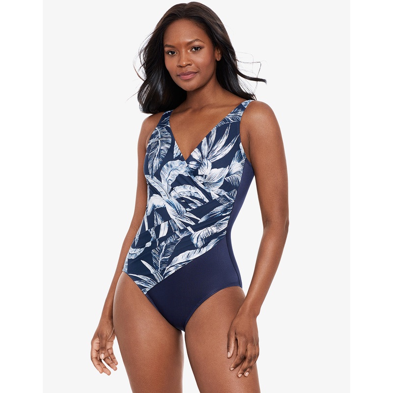 Tropica Toile Oceanus Swimsuit - Navy White