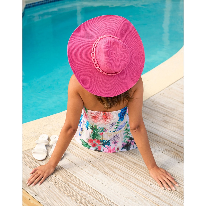 Tulum Hat - Pink