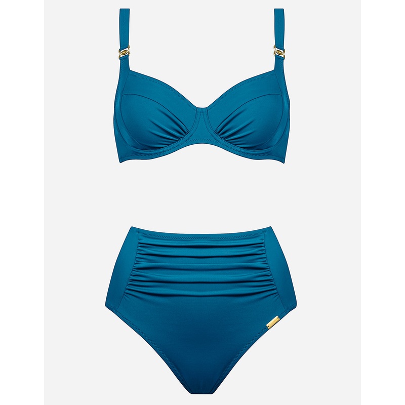 Uni Underwired Bikini Set - Ocean Blue