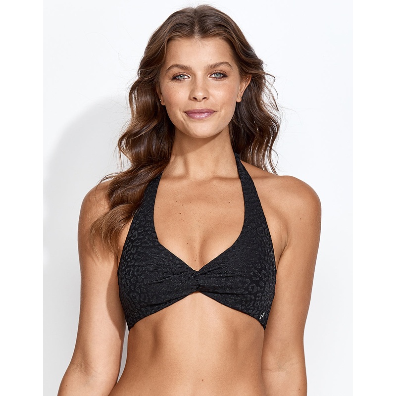 Diva Daphne Bikini Top - Black