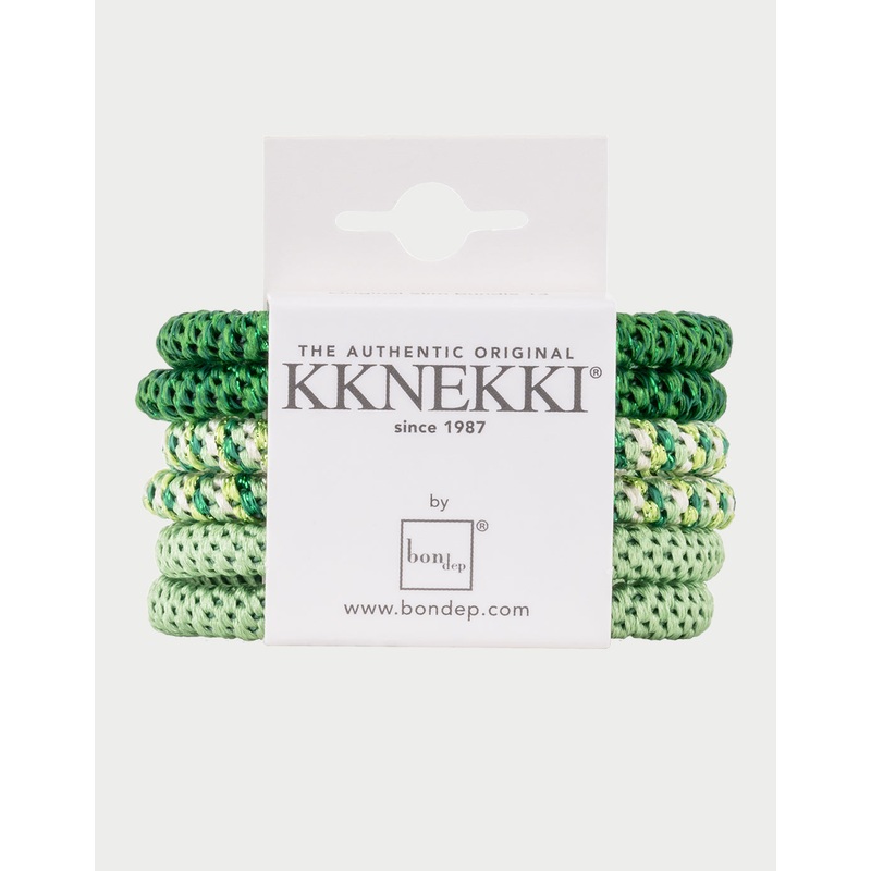 Slim Hair Tie Bundle - Greens