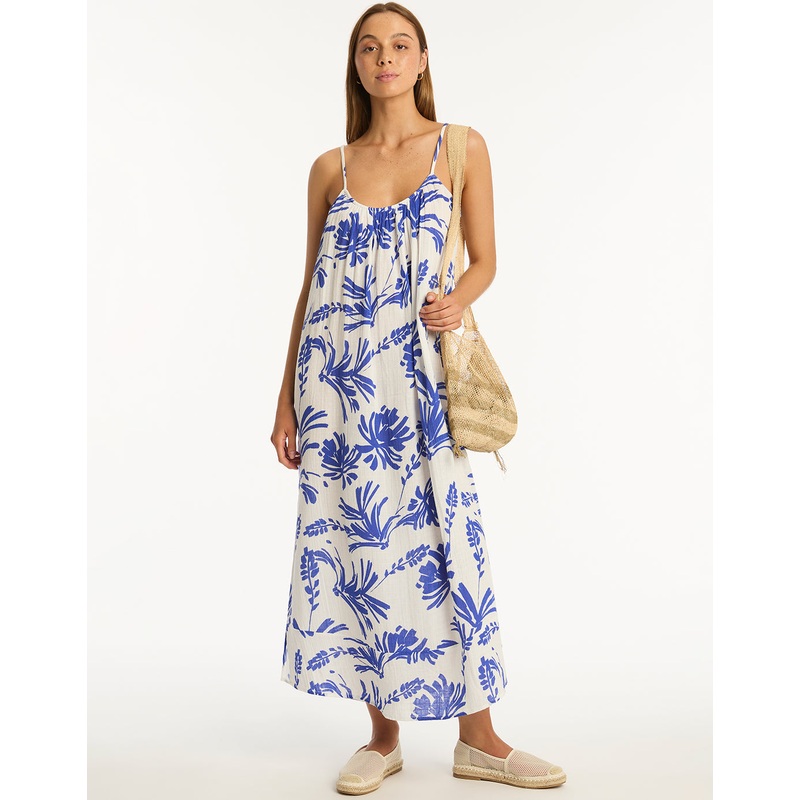 Tradewind Sun Dress - Cobalt