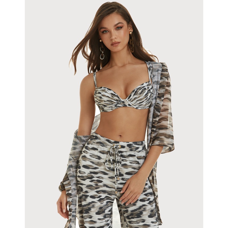 Africa Underwired Bikini Set - Animal