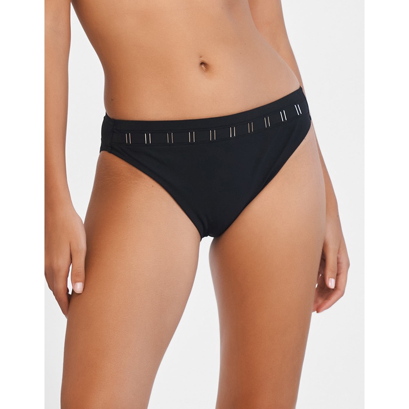 Code Bikini Pant - Black