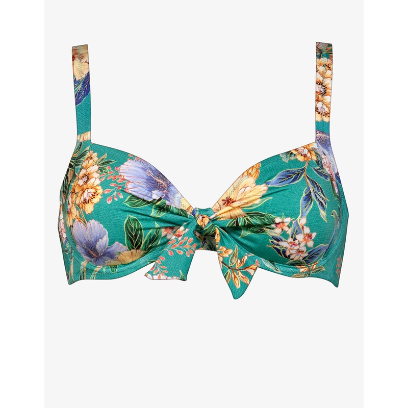 Pineapple Sea Underwired Bikini Top - Tropical Breeze