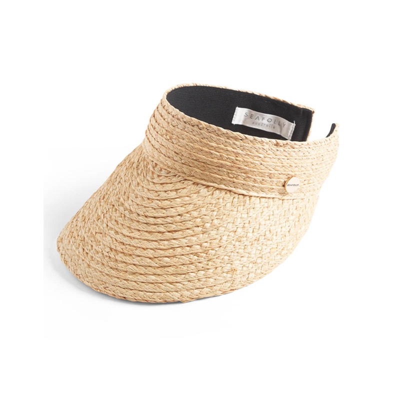 Raffia Visor - Natural
