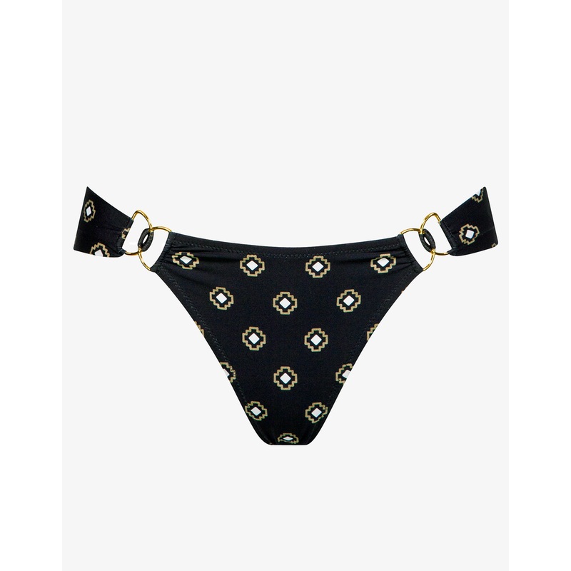 Tiles Craft Hipster Bikini Pant - Black Neutrals