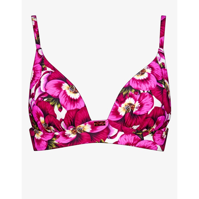 Revelation Bralette Bikini Top - Pansy Pink