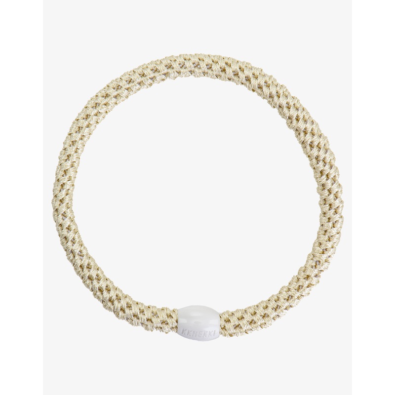 Slim Hair Tie - Ivory