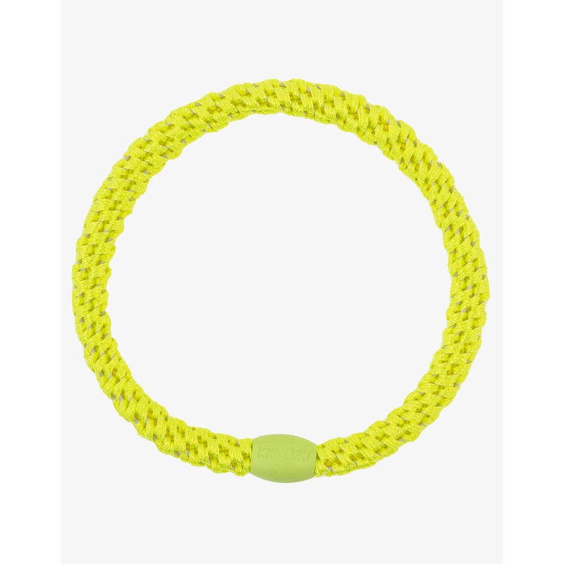 Slim Hair Tie - Neon Yellow