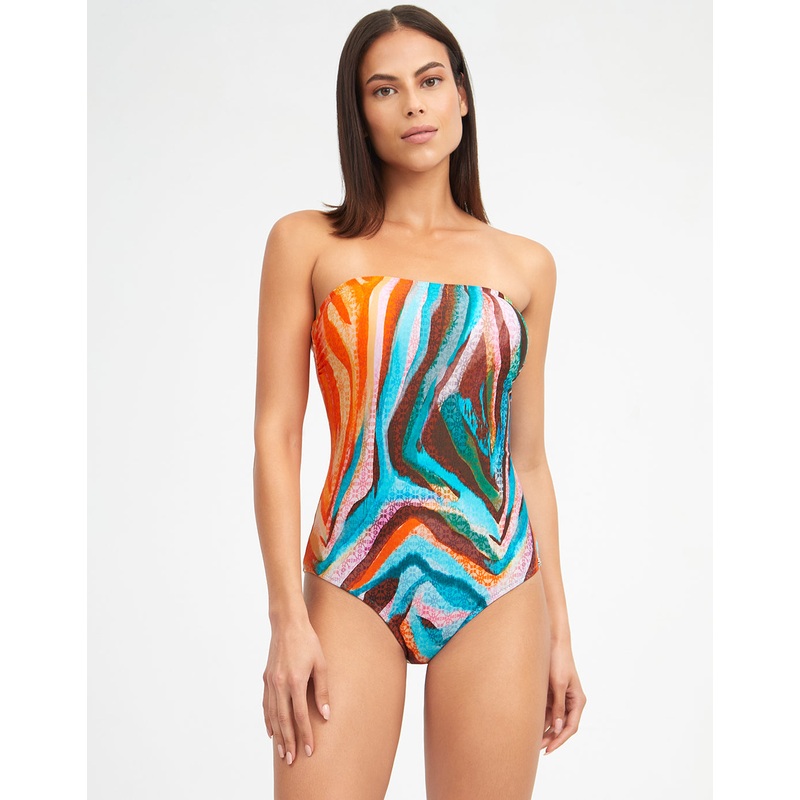 Aquarelle Bandeau Swimsuit