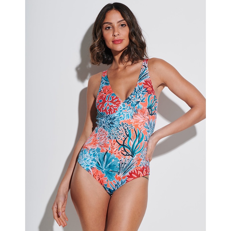 Coral Underwired Swimsuit