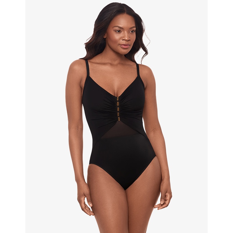 Network News Mariposa Swimsuit - Black