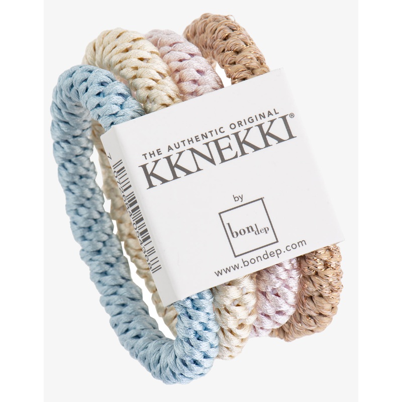 Original Hair Tie Bundle - Baby Blue, Cream, Pink and Beige