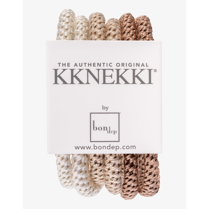 Slim Hair Tie Bundle - Light Browns