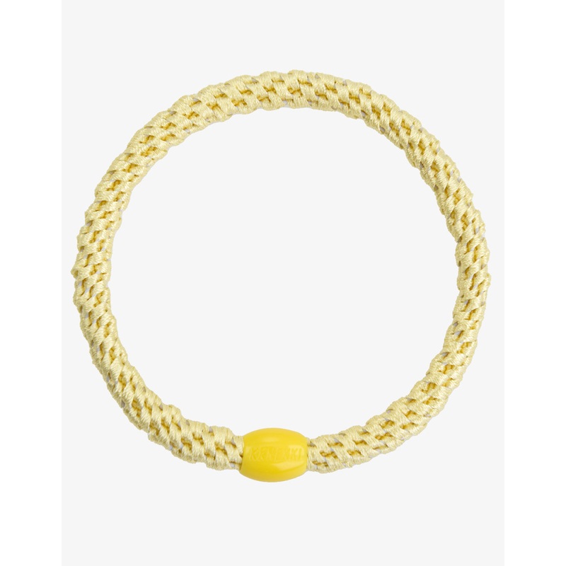 Slim Hair Tie - Light Yellow
