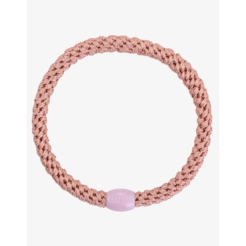 Slim Hair Tie - Peach Coral