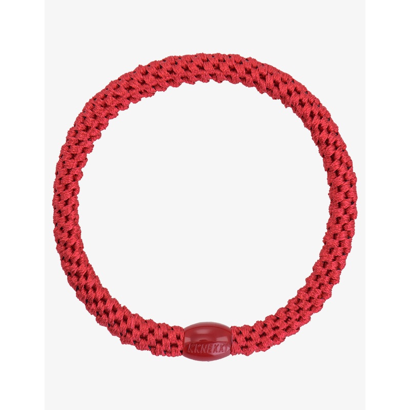 Slim Hair Tie - Red